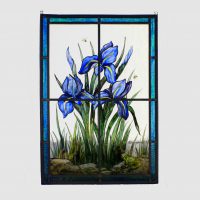 Fenster-Iris ca. 35x 45 cm  195,-€