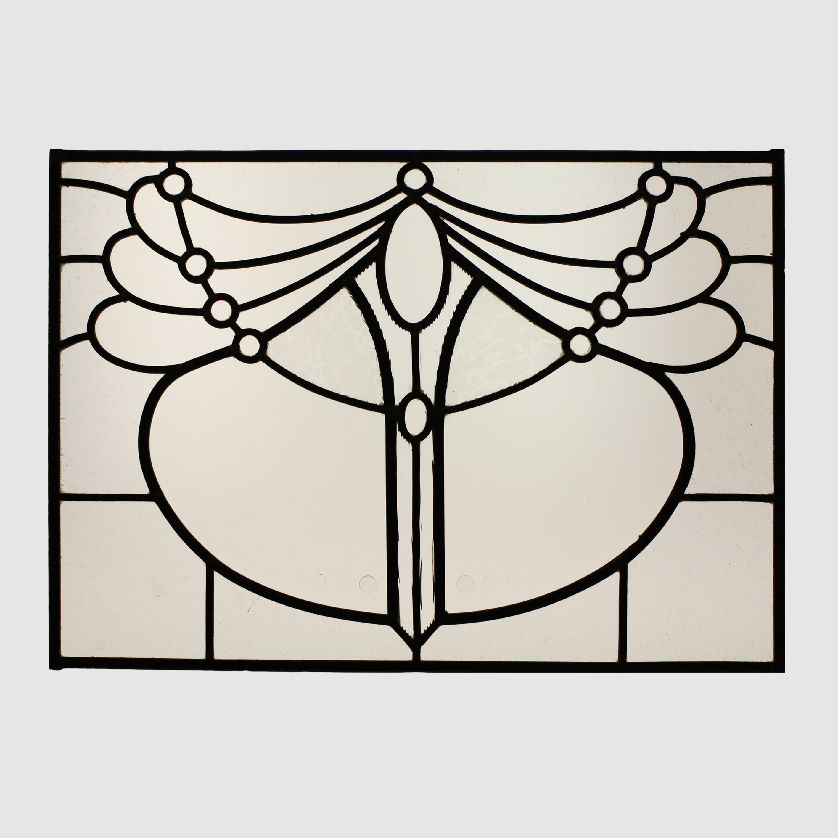 Fenster art deco Glasmalerei Dedy