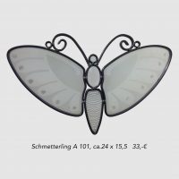 Schmetterling A101 weiß
