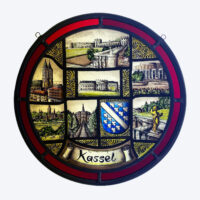 Kassel rund,rot, øca.26 cm, 60,-€: Restposten